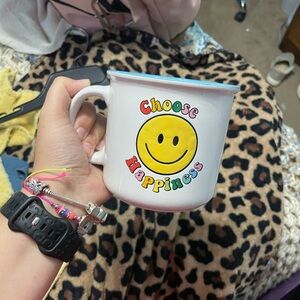 Choose Happiness Smiley Face Mug